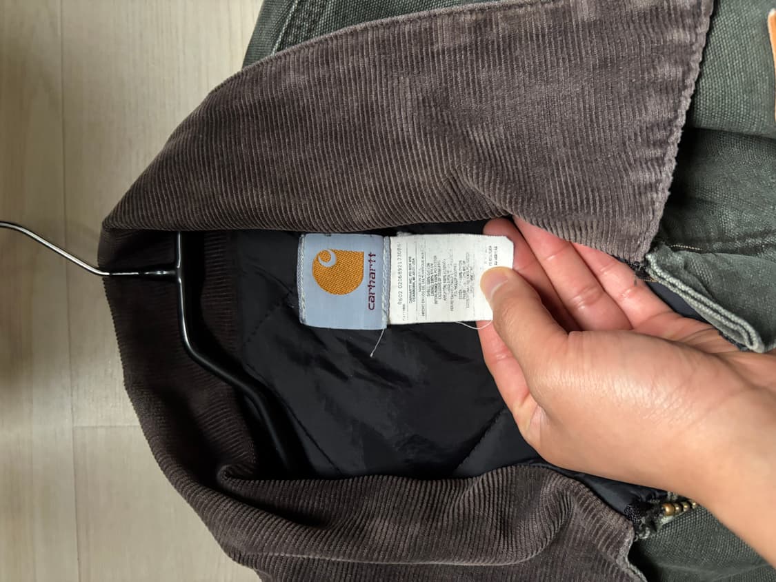 칼하트 j22 모스그린xl 상품이미지2