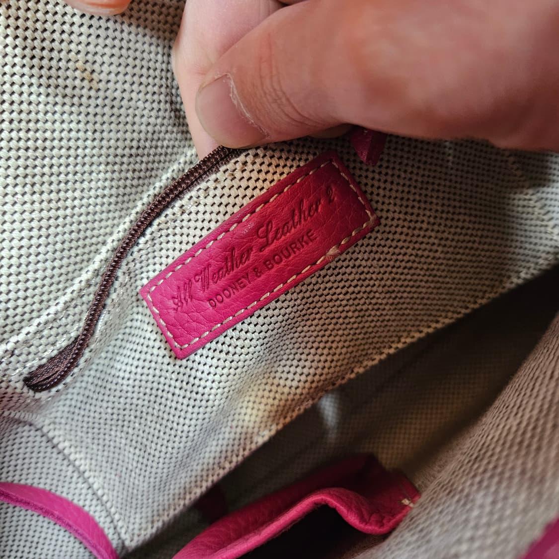 DOONEY&BOURKE in Italy 핫 핑크 미니 토트백  상품이미지8