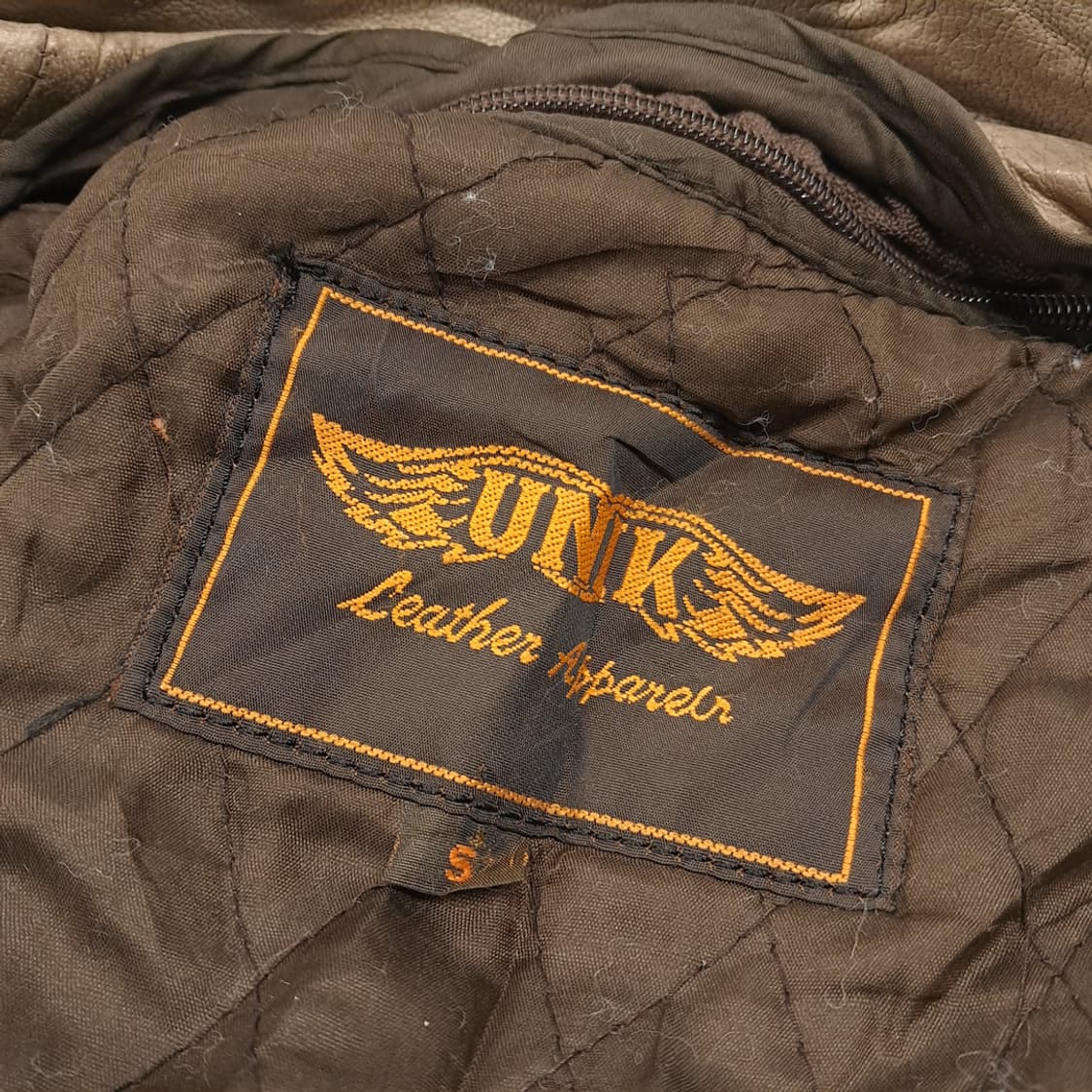 CL481 S UNIK 90s 웨스턴 브레이디드 빈티지 가죽 자켓 상품이미지5