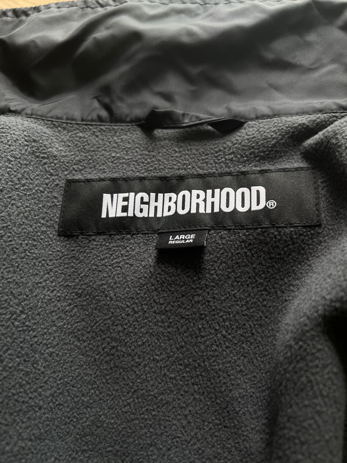 네이버후드 Neighborhood 윈드브레이커 블랙 자켓 상품이미지6