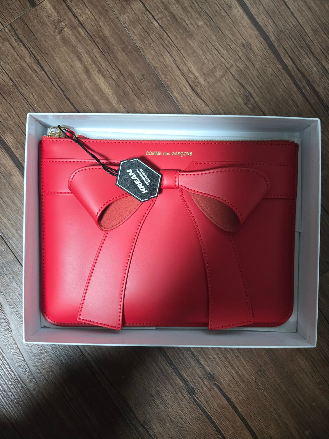꼼데가르송 SA5100BB 빅보우 월렛 레드 상품이미지1