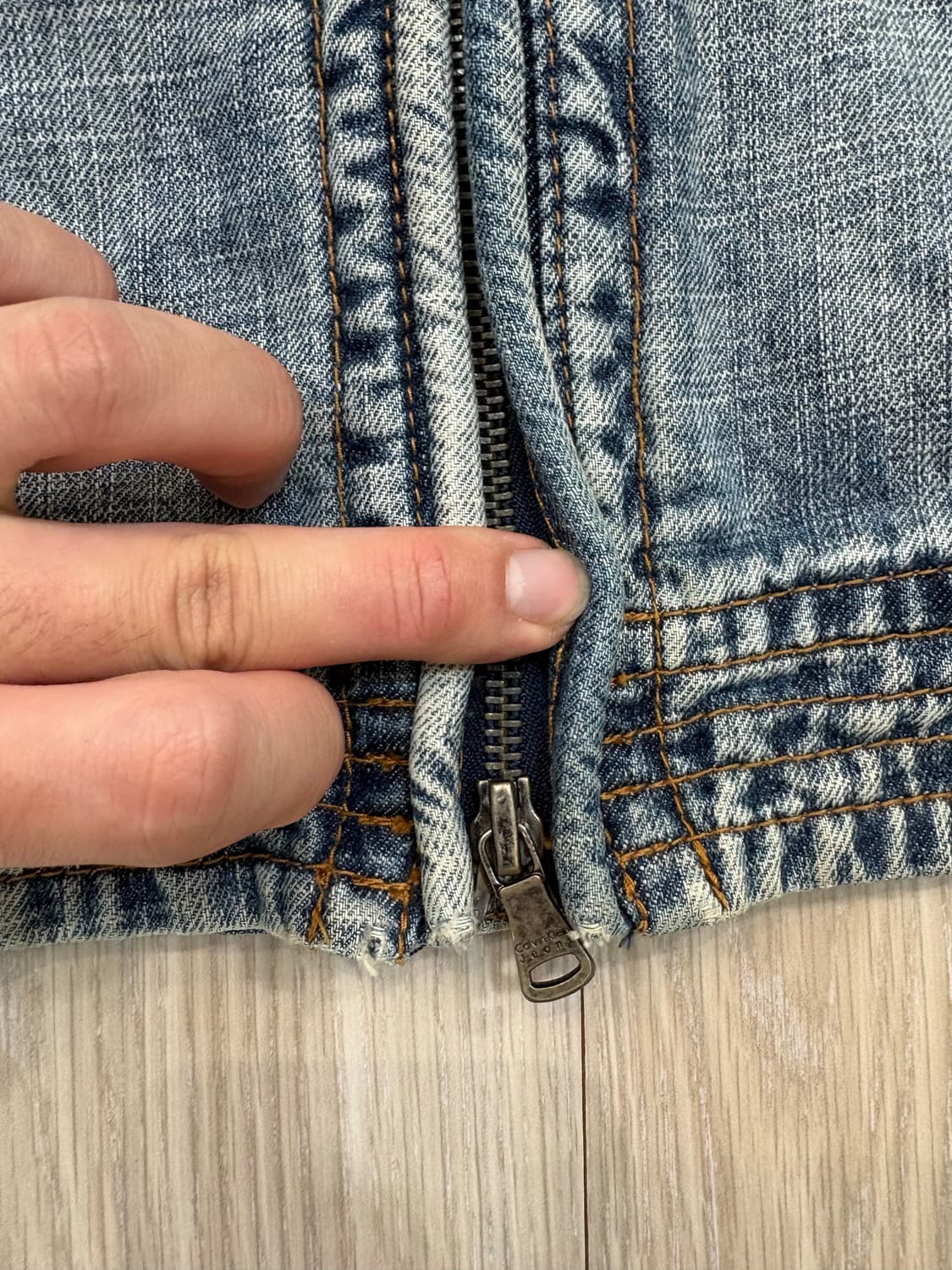 ck 켈빈클라인 데님자켓 청자켓 상품이미지6