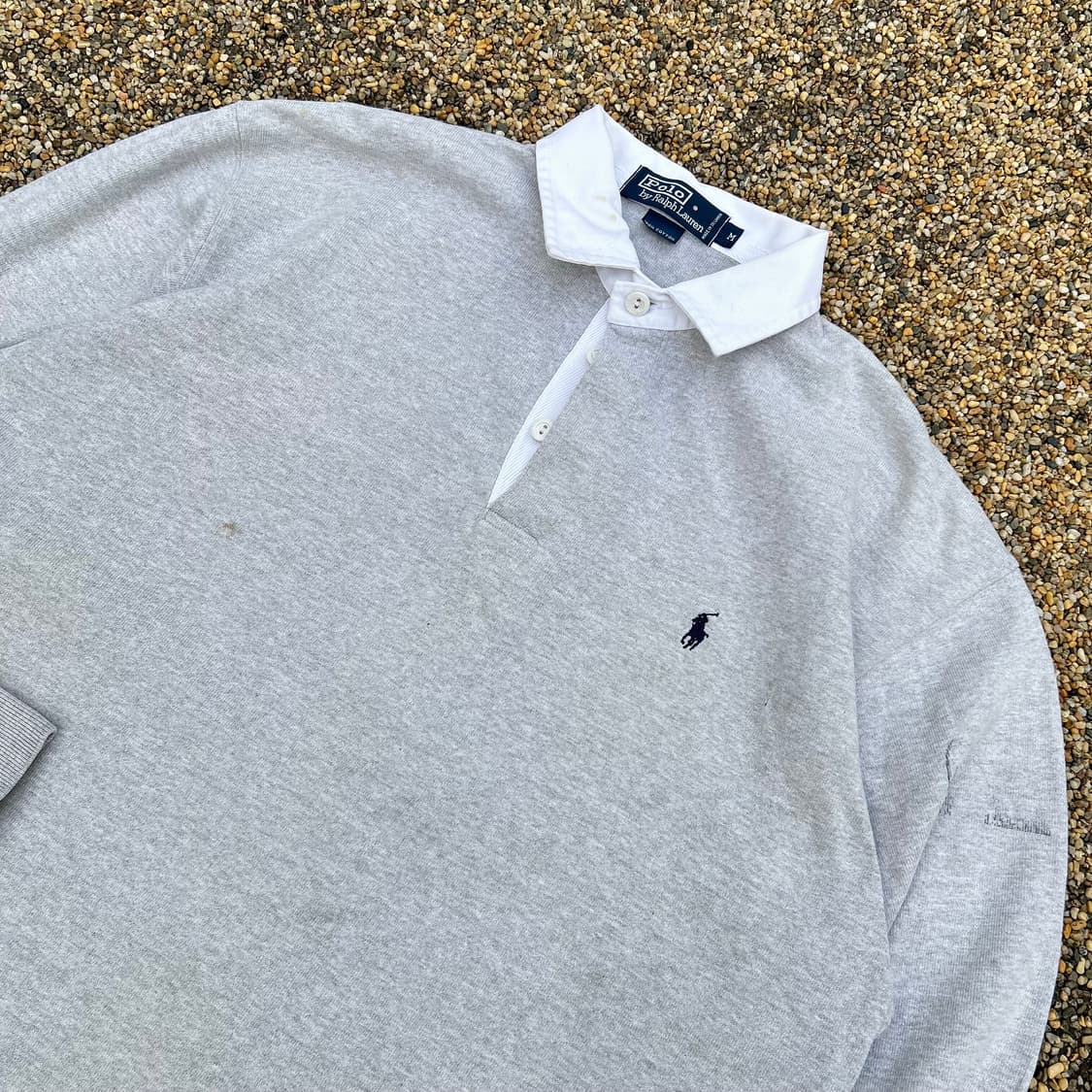 폴로 랄프로렌 그레이 럭비티 상품이미지2