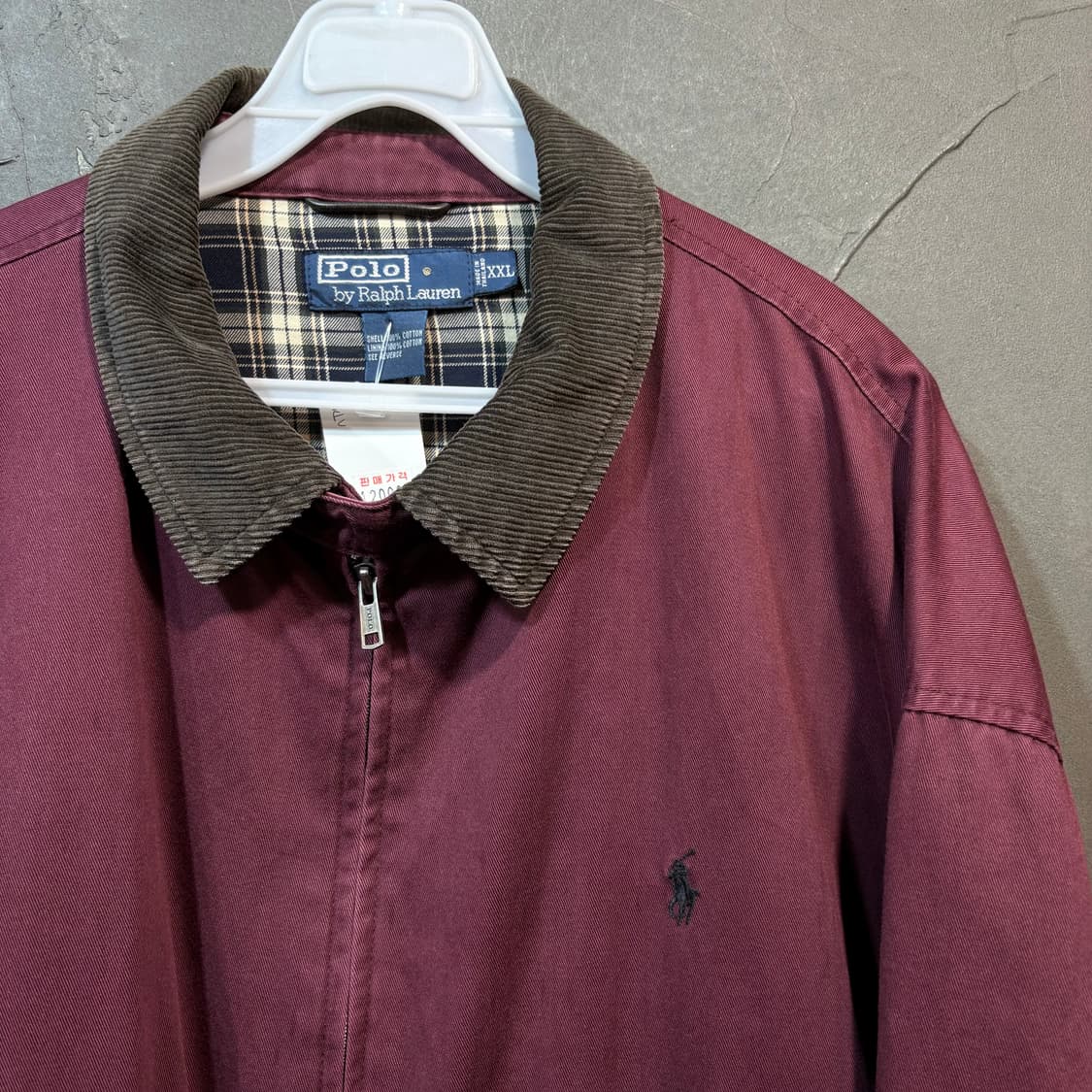 [XXL] POLO 폴로 랄프로렌 코듀로이 넥 빈티지 코튼 자켓 상품이미지2