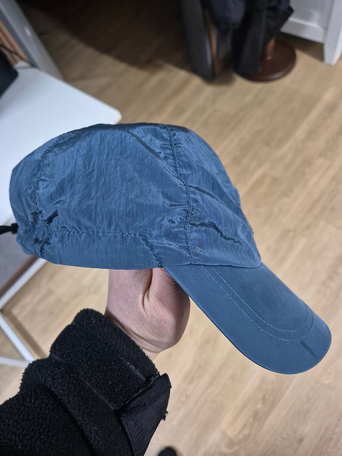 [XL] 스톤아일랜드 나일론 볼캡 엑스라지 코발트 블루 상품이미지2