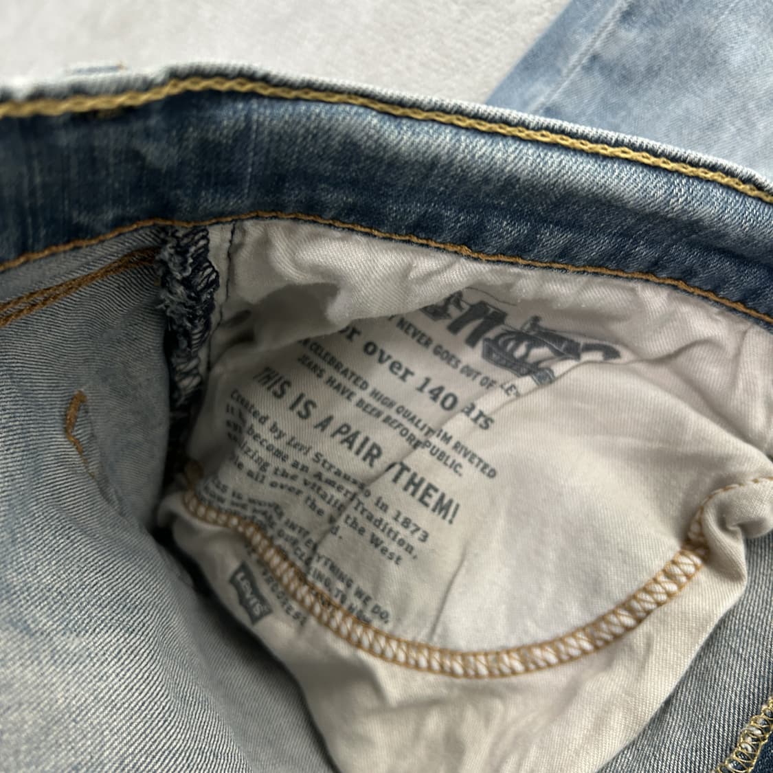 리바이스 데님팬츠 511 34 상품이미지5