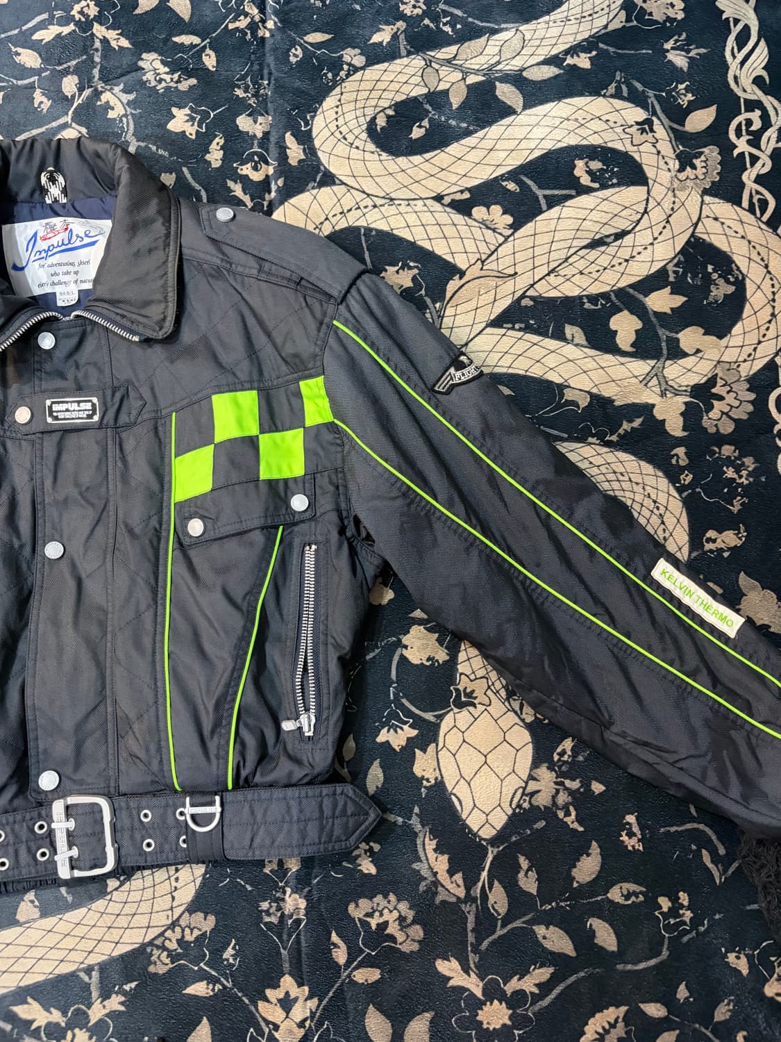 Japanese racing MA-1 bomber crop jacket 상품이미지7