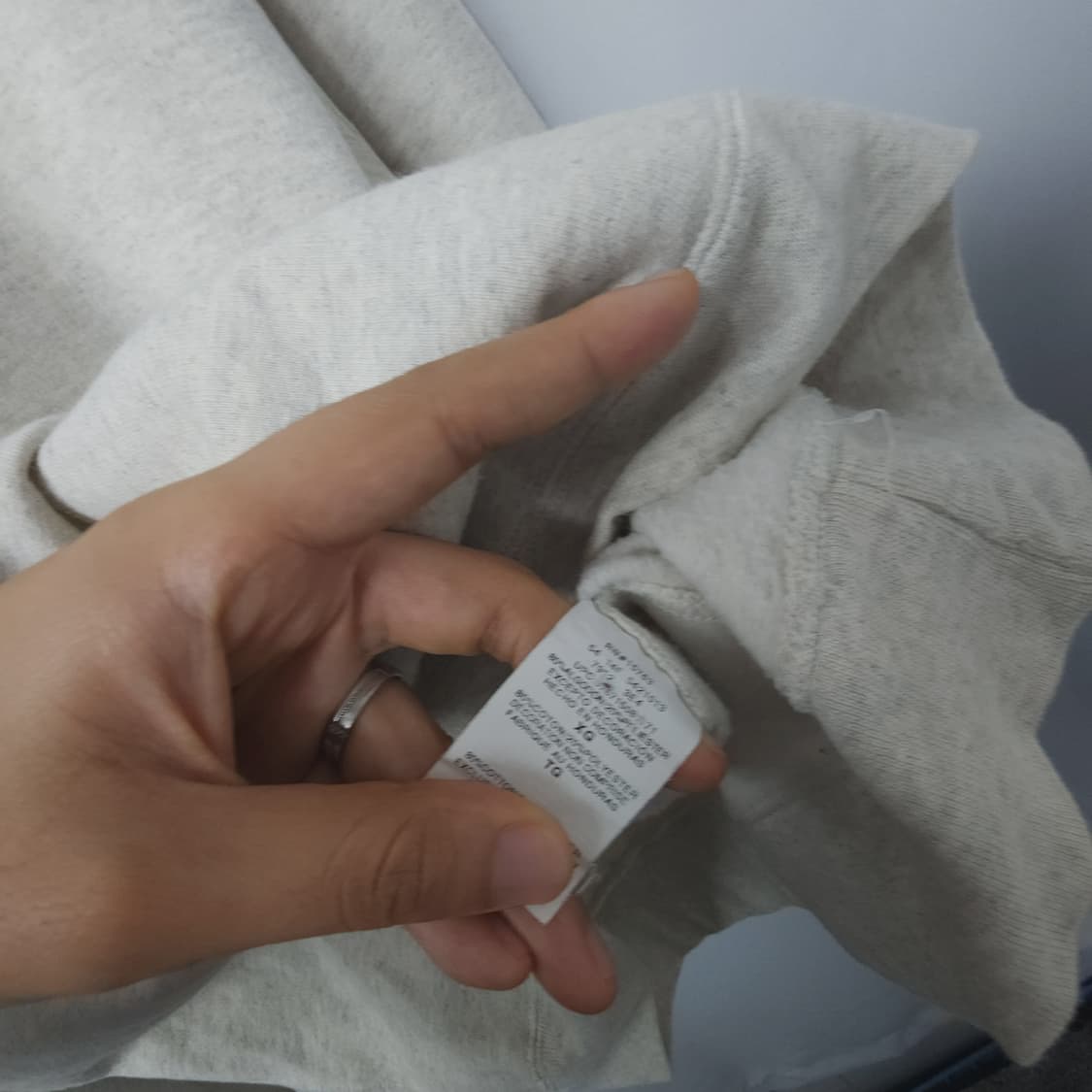 2XL(122) 챔피온 후드 티셔츠  상품이미지4