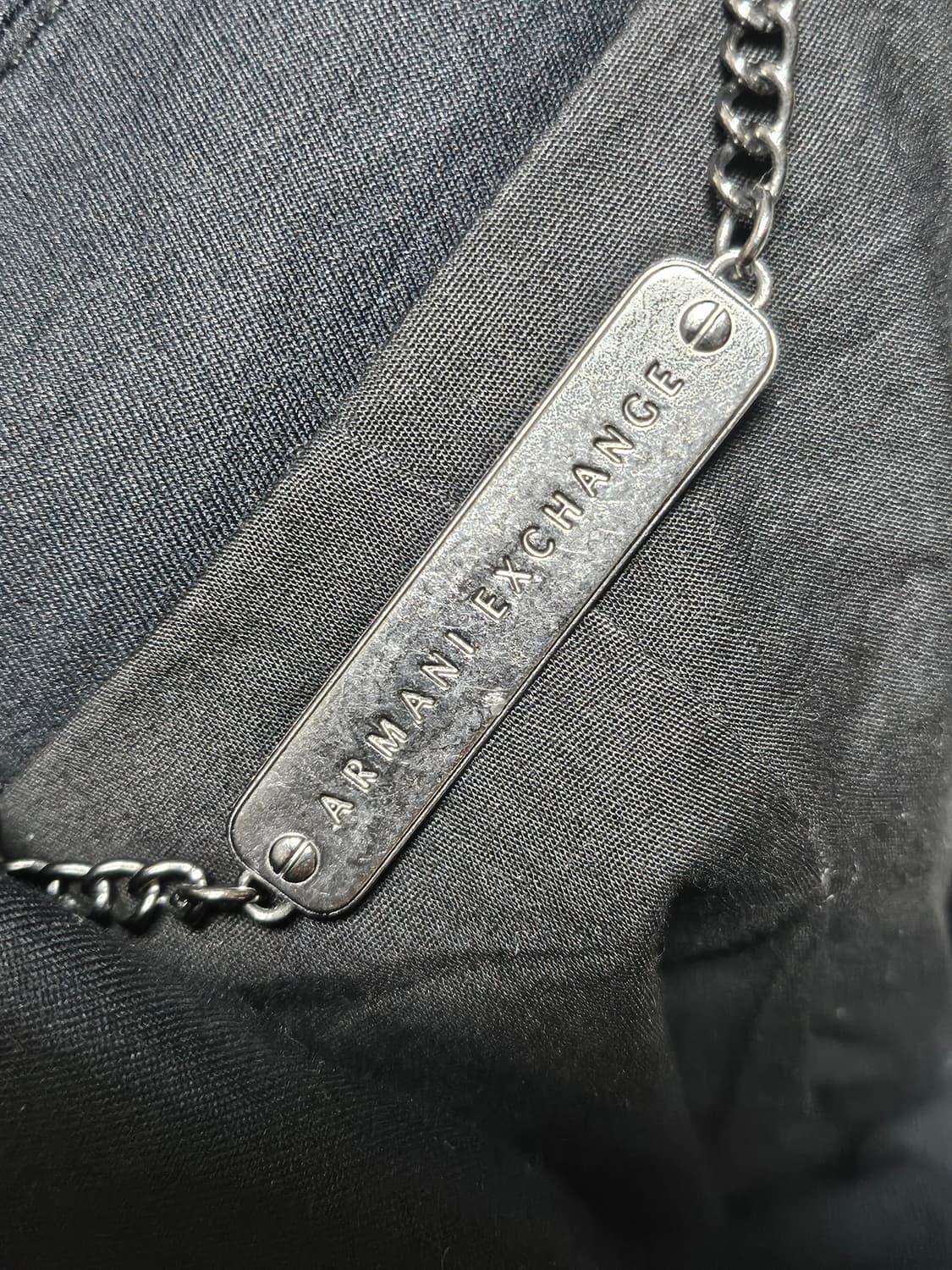 알마니 익스체인지 후드 트렌치 경량 코트 M 상품이미지4