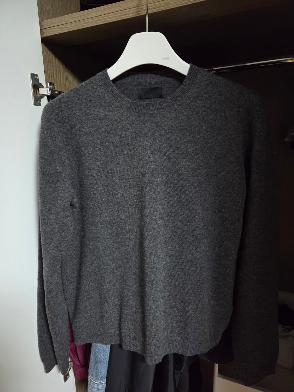 (2) 머듈 숏 니트 그레이 상품이미지1