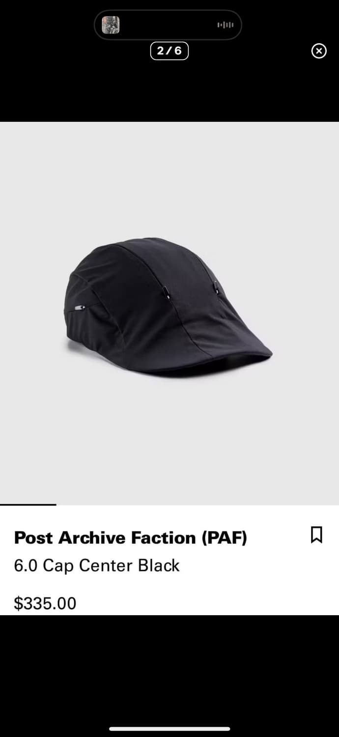 포스트아카이브팩션 6.0 center 캡 모자 상품이미지3