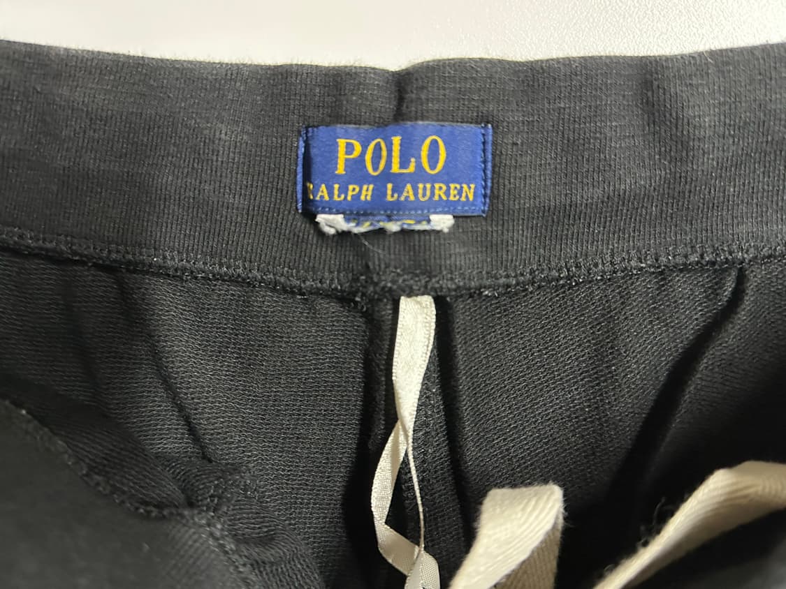 폴로 랄프 로렌 로고 조거 팬츠 블랙 상품이미지3