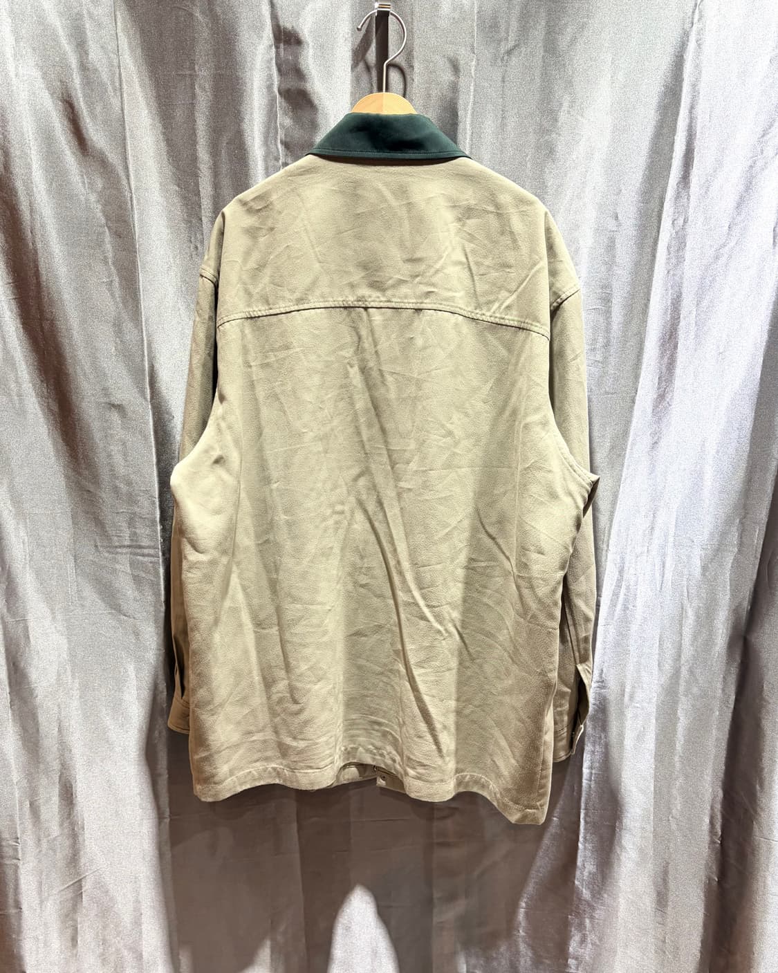 XL YSL 입생로랑 심볼로고 카키베이지 버튼 자켓 상품이미지3