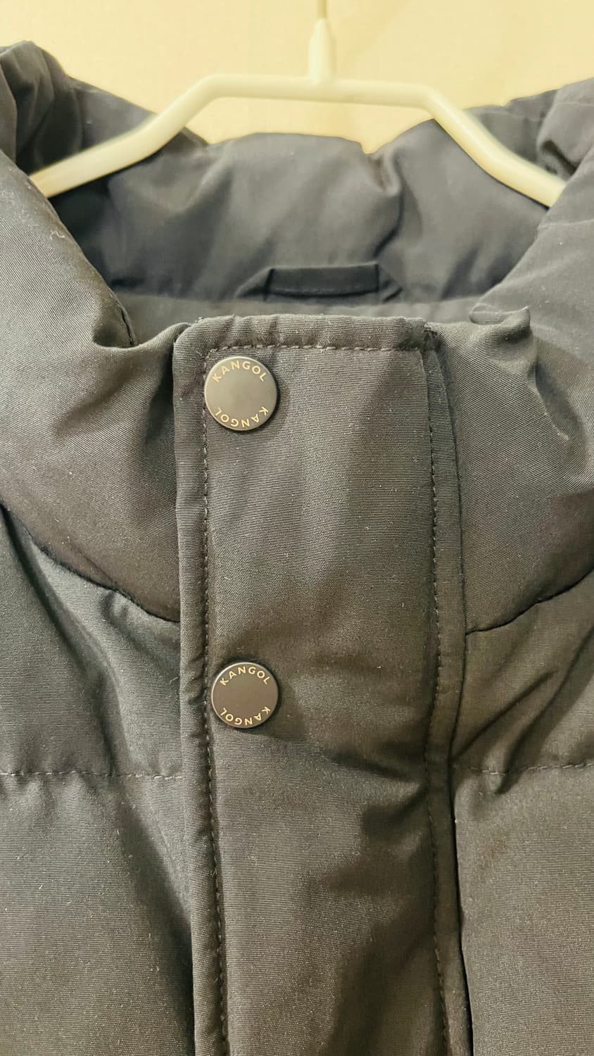 새상품) 캉골 스탠드 칼라 다운 푸퍼 베스트 XL 정가 20만원대 상품이미지3