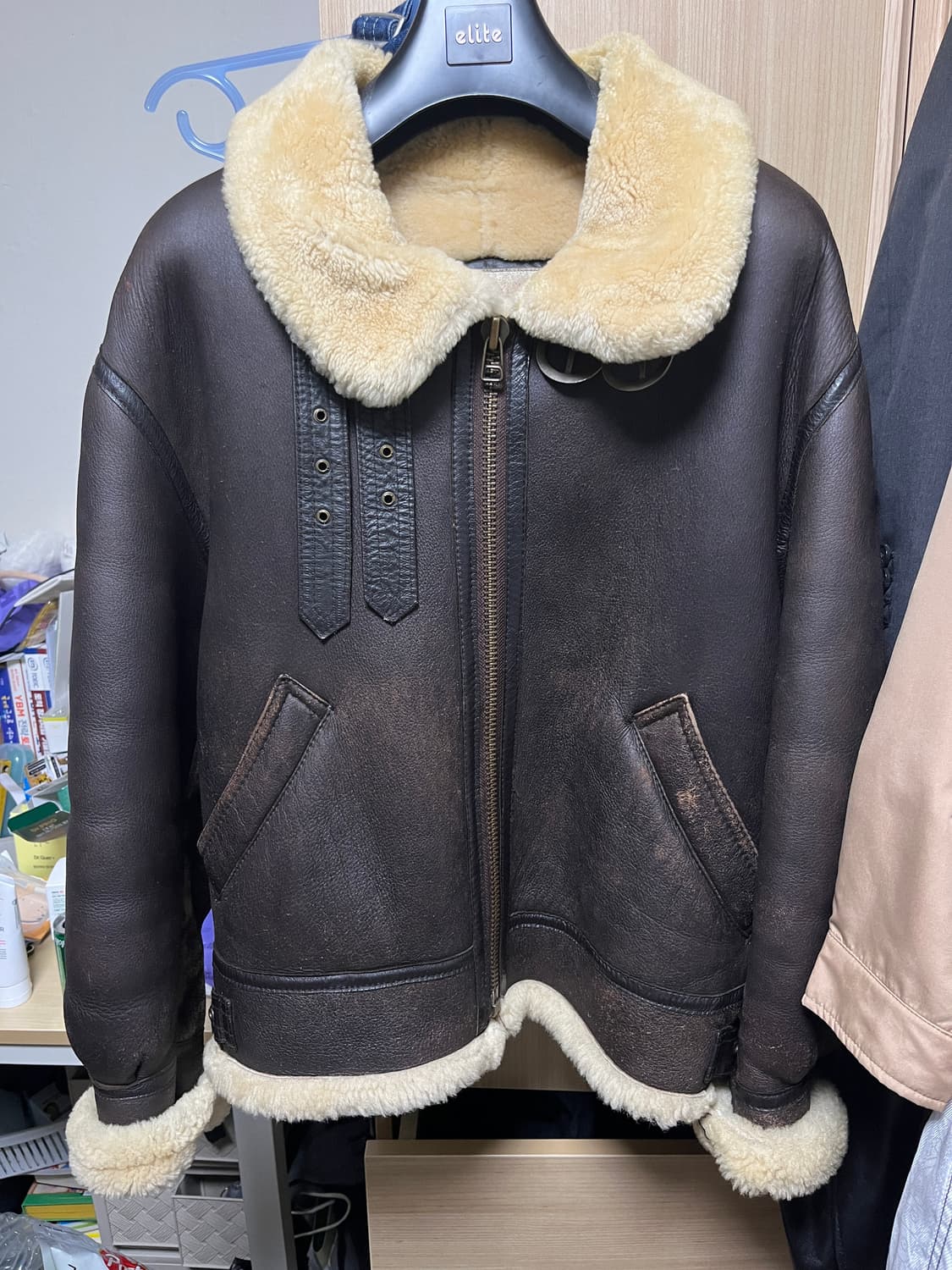 B-3 리얼 무스탕 상품이미지1