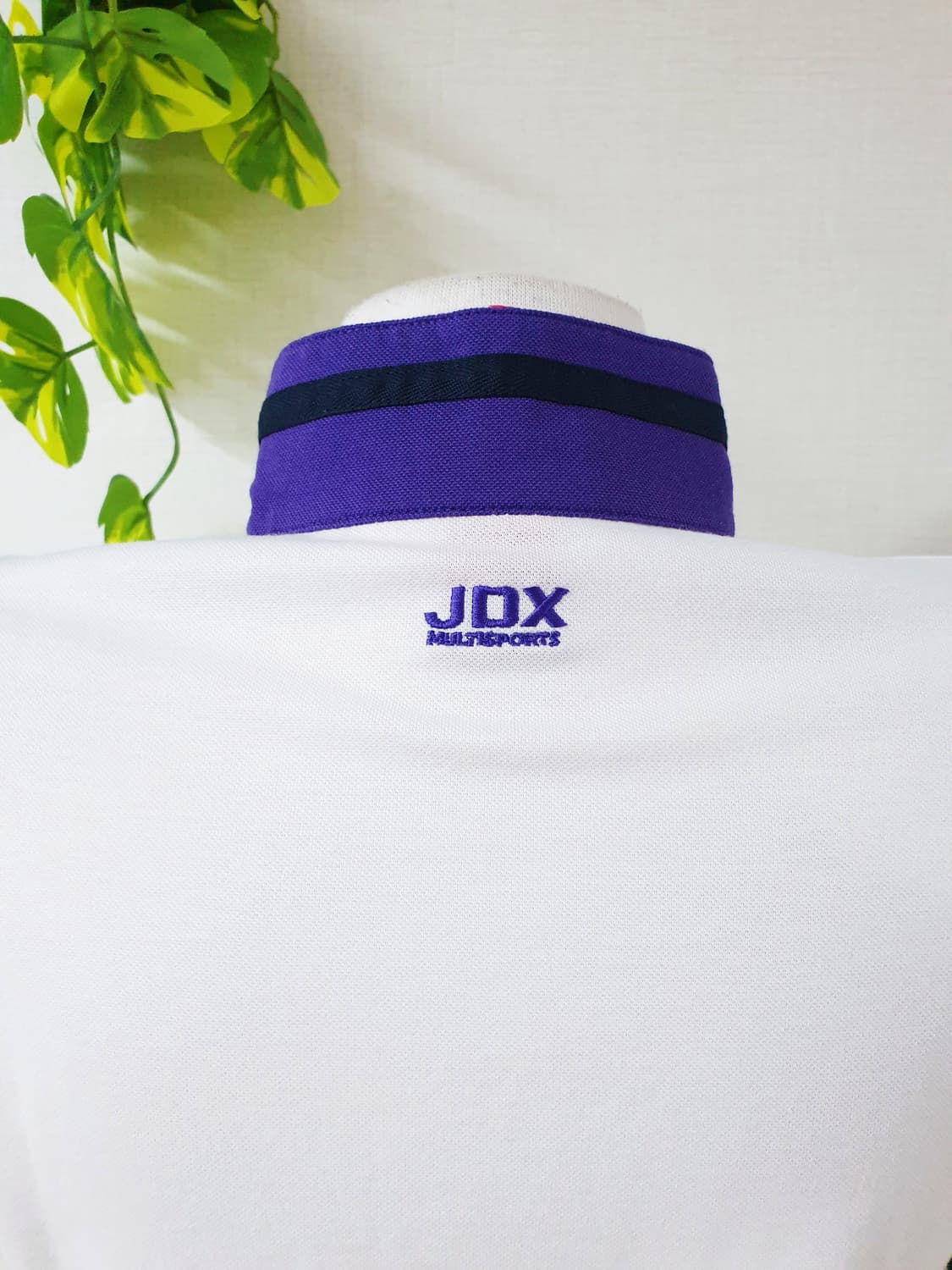 JDX 여성골프 물감뿌린 카라티 90 민소매 나시 화이트 상품이미지6
