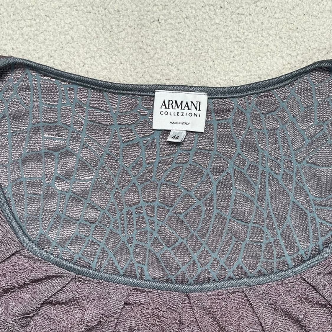 ARMANI Collezion 티셔츠 애쉬핑크 상품이미지2