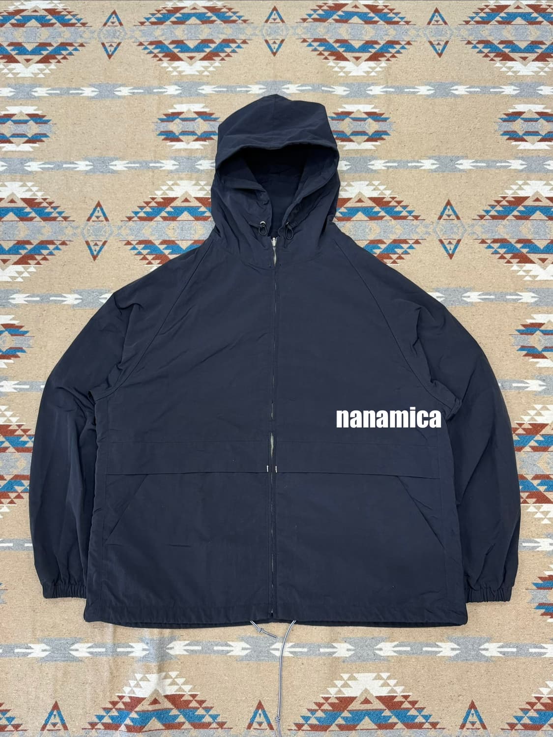 [M][100] 나나미카 리버시블 후드 자켓 블랙 상품이미지1