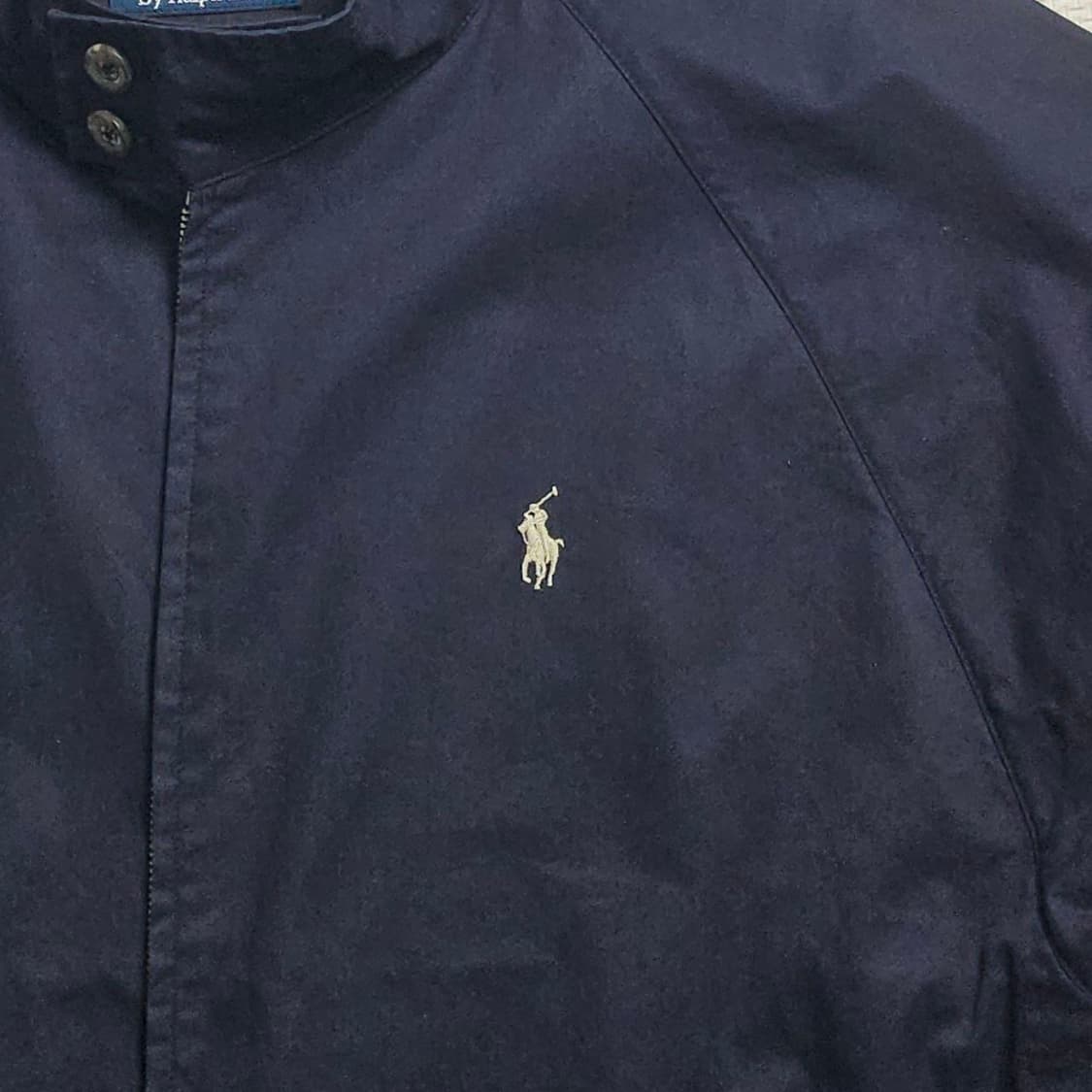 Polo 폴로 랄프로렌 네이비 코튼 해링턴 자켓 상품이미지4