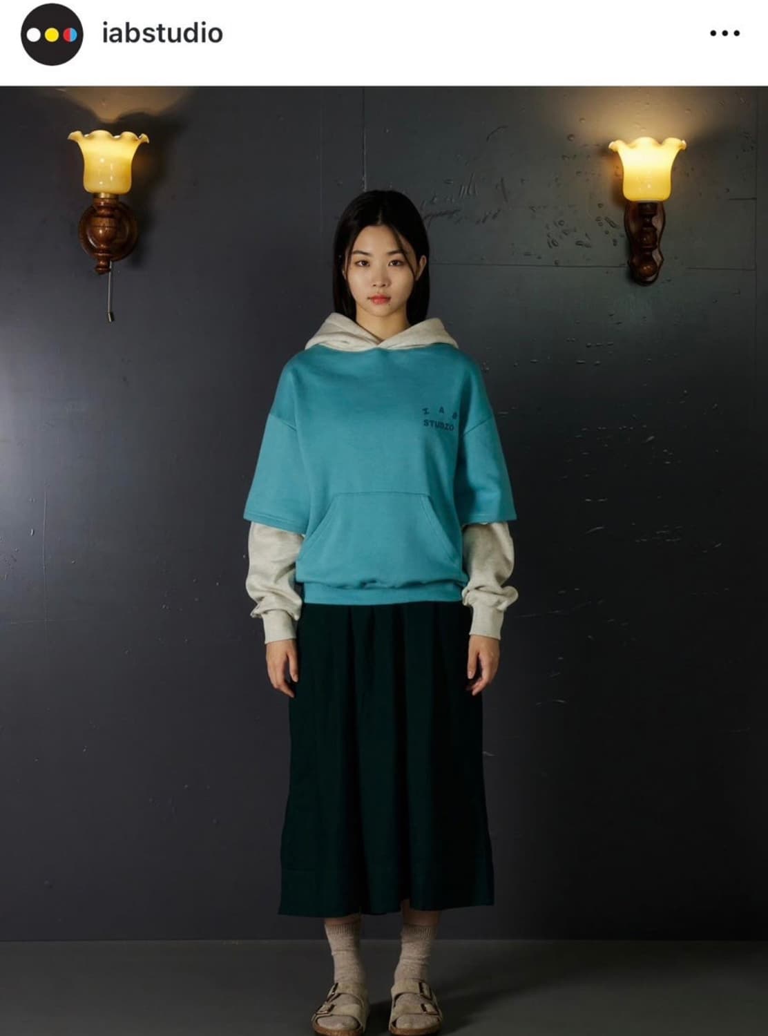 아이앱 스튜디오 x던전밥 후드 M 상품이미지5