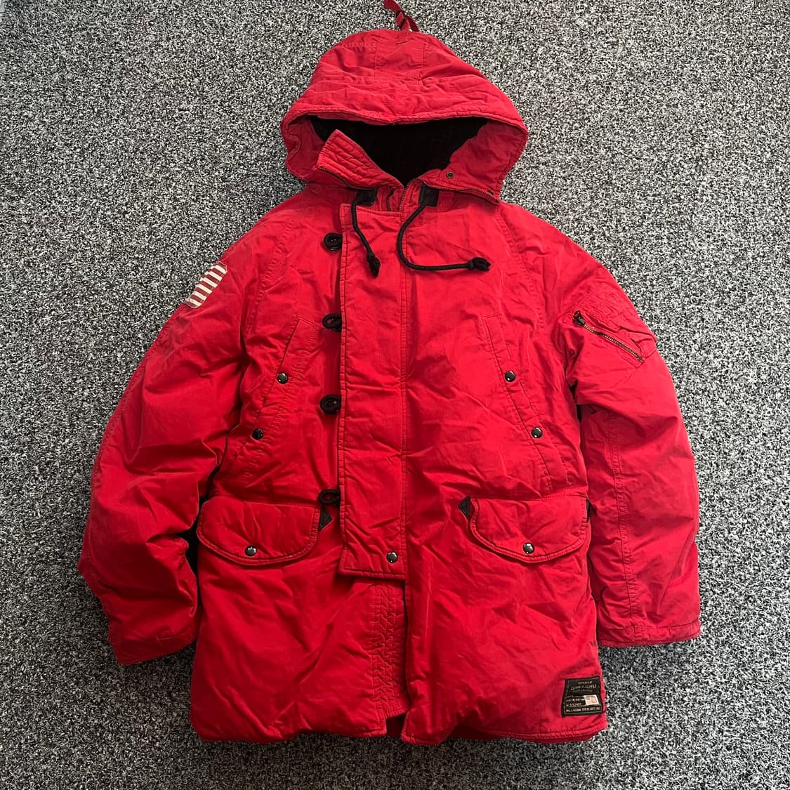 데님앤서플라이 랄프로렌 성조기 패딩 S 상품이미지1