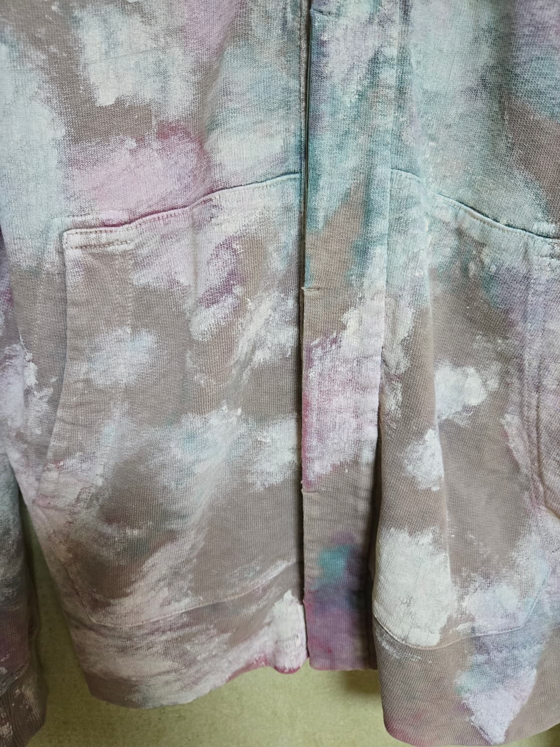 스톤아일랜드 컴퍼스 뱃지 아트 프린트 가디건 M 상품이미지5