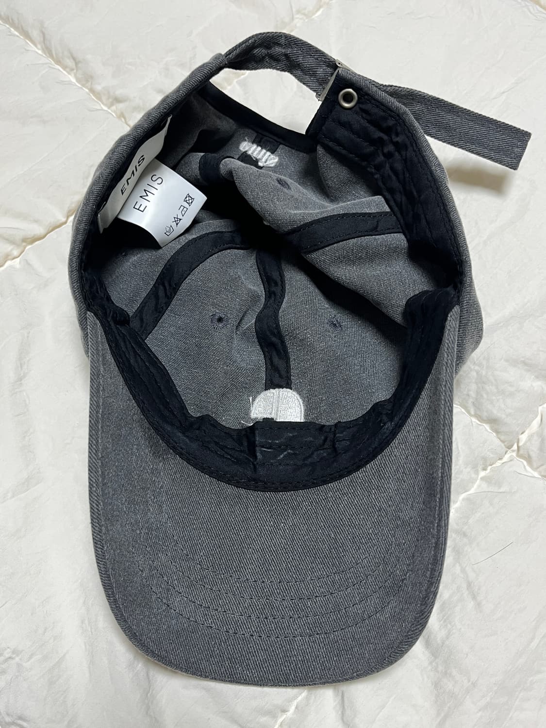 이미스 캡모자-그레이 상품이미지3