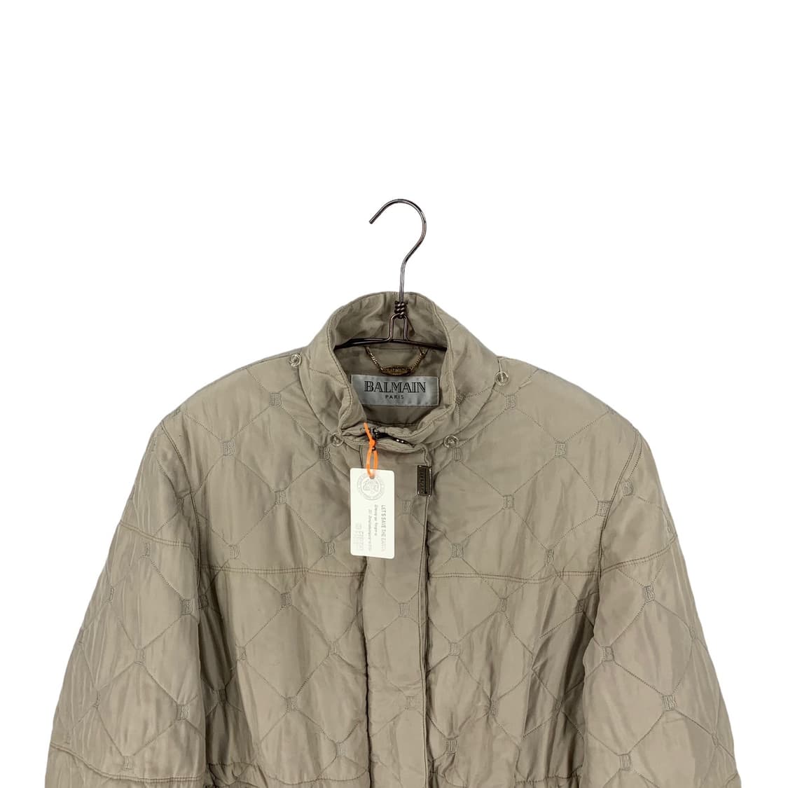 발망 로고 퀄팅 푸퍼패딩 상품이미지3