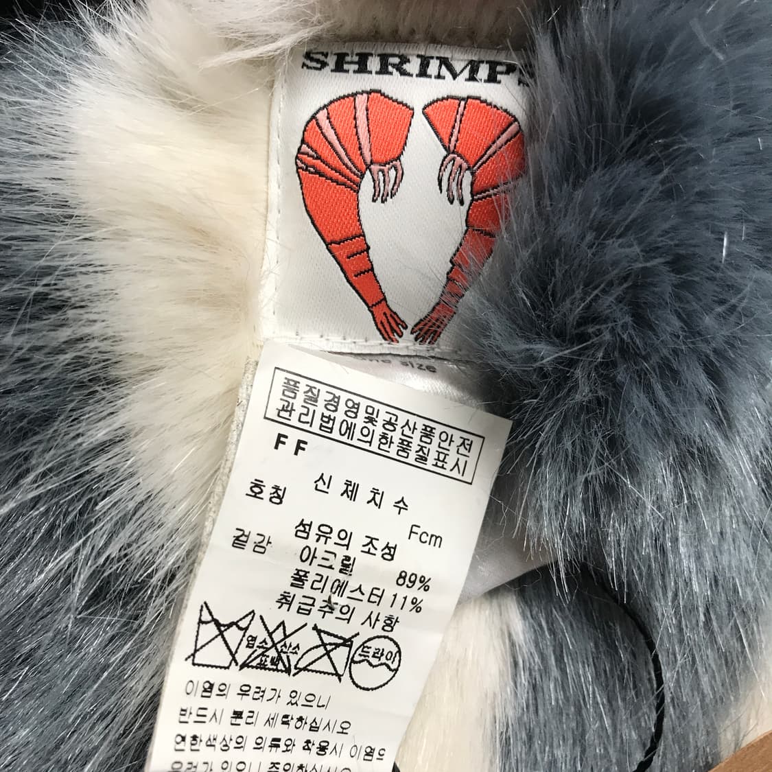 쉬림프스 퍼 머플러 상품이미지3