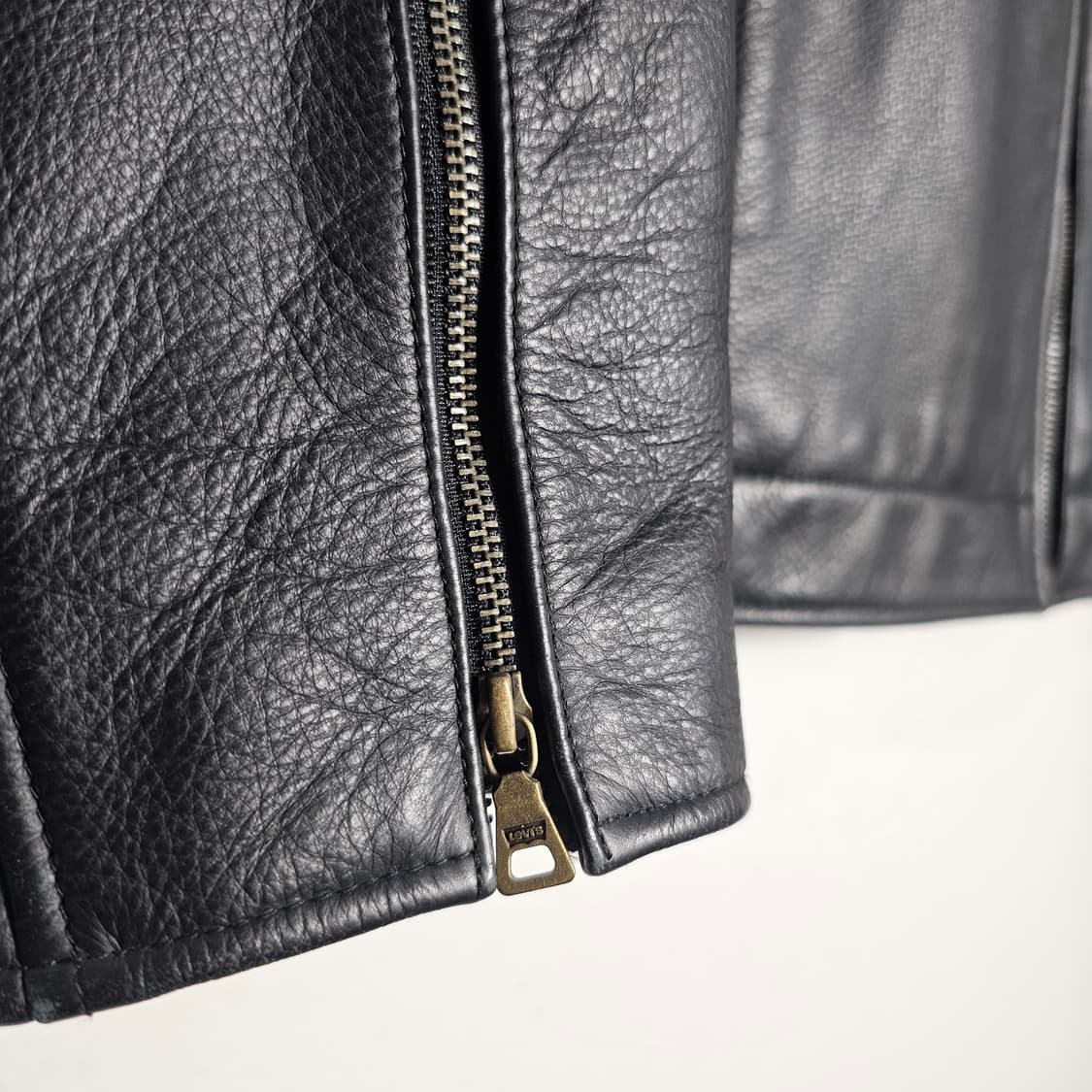 S 리바이스 소가죽 자켓 차이나넥 상품이미지2