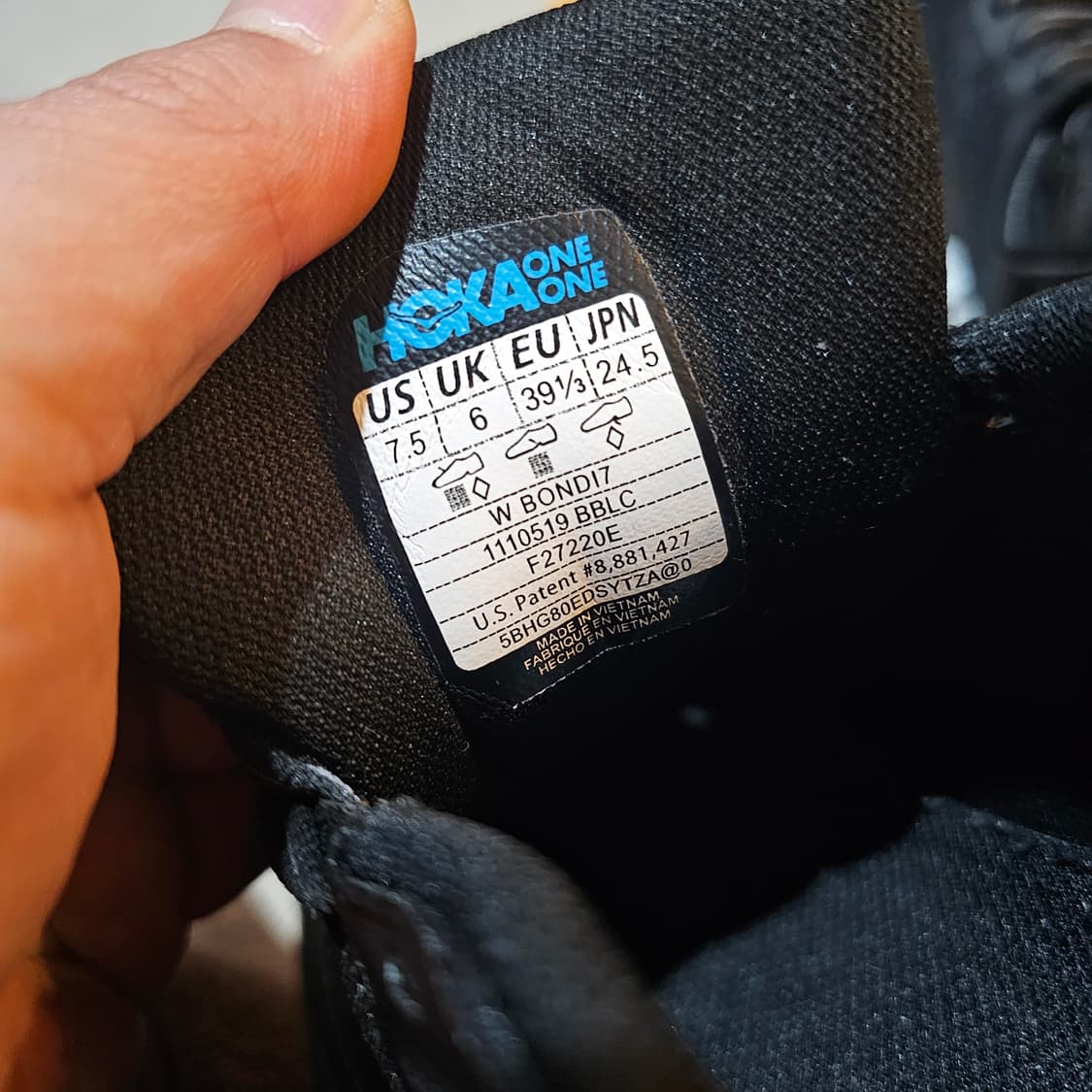 245 호카 오네오네 본디 7 신품급 상품이미지4
