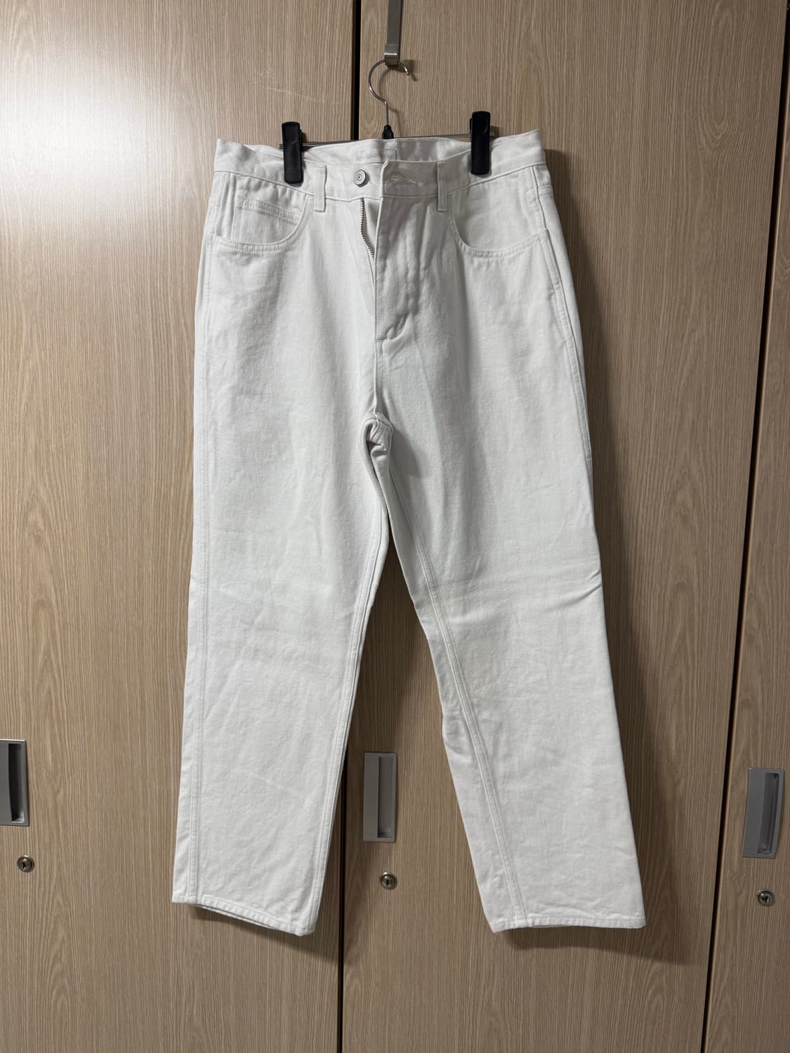 아영상사 화이트 데님 팬츠 상품이미지1