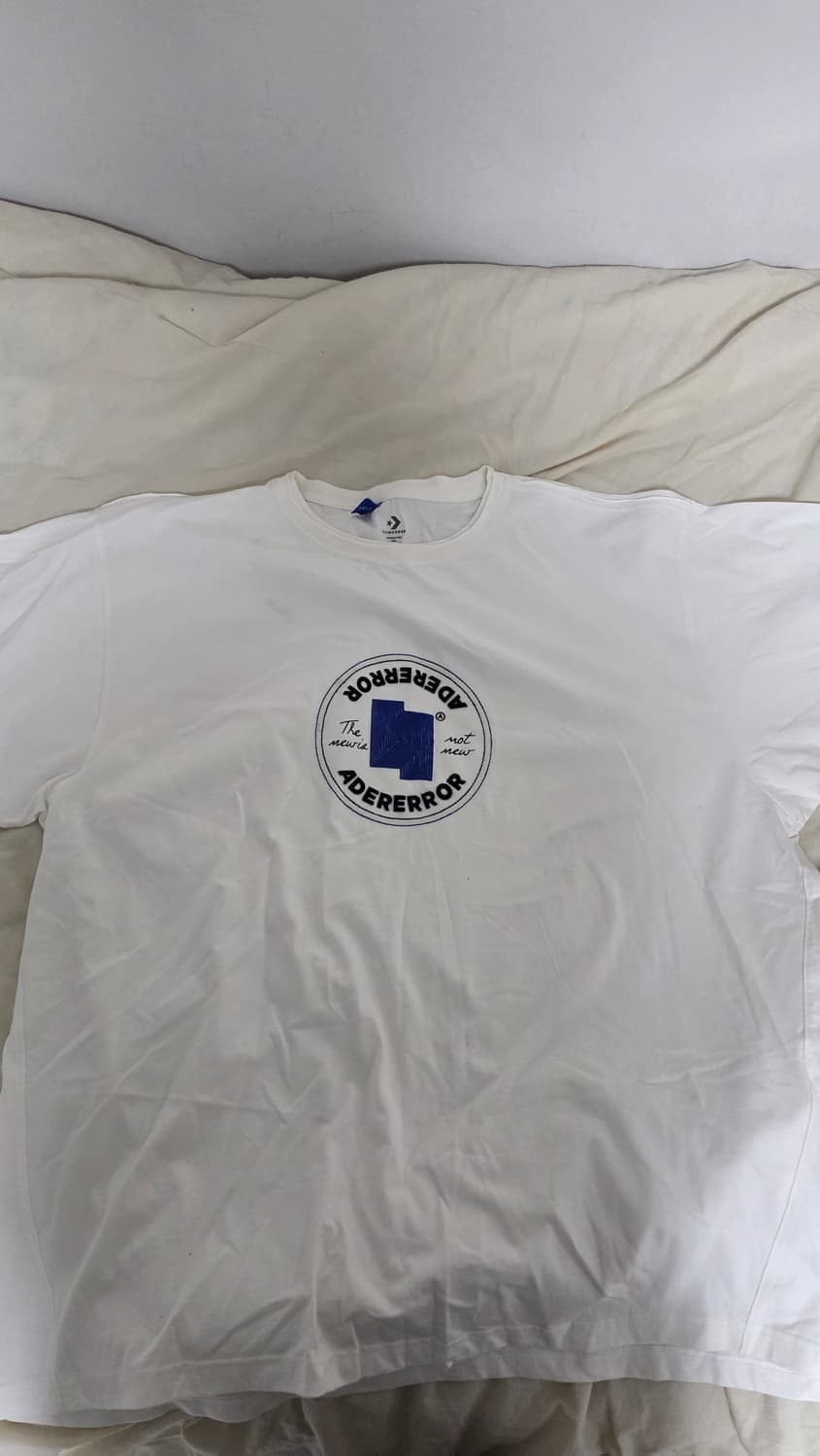 컨버스 x 아더에러 쉐입스 티셔츠 클라우드 댄서 3XL 상품이미지1