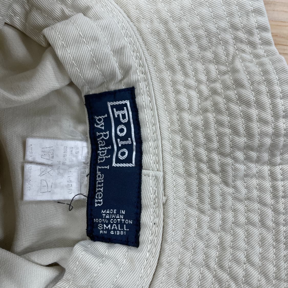 폴로 랄프로렌 베이지 버킷햇 S 상품이미지4