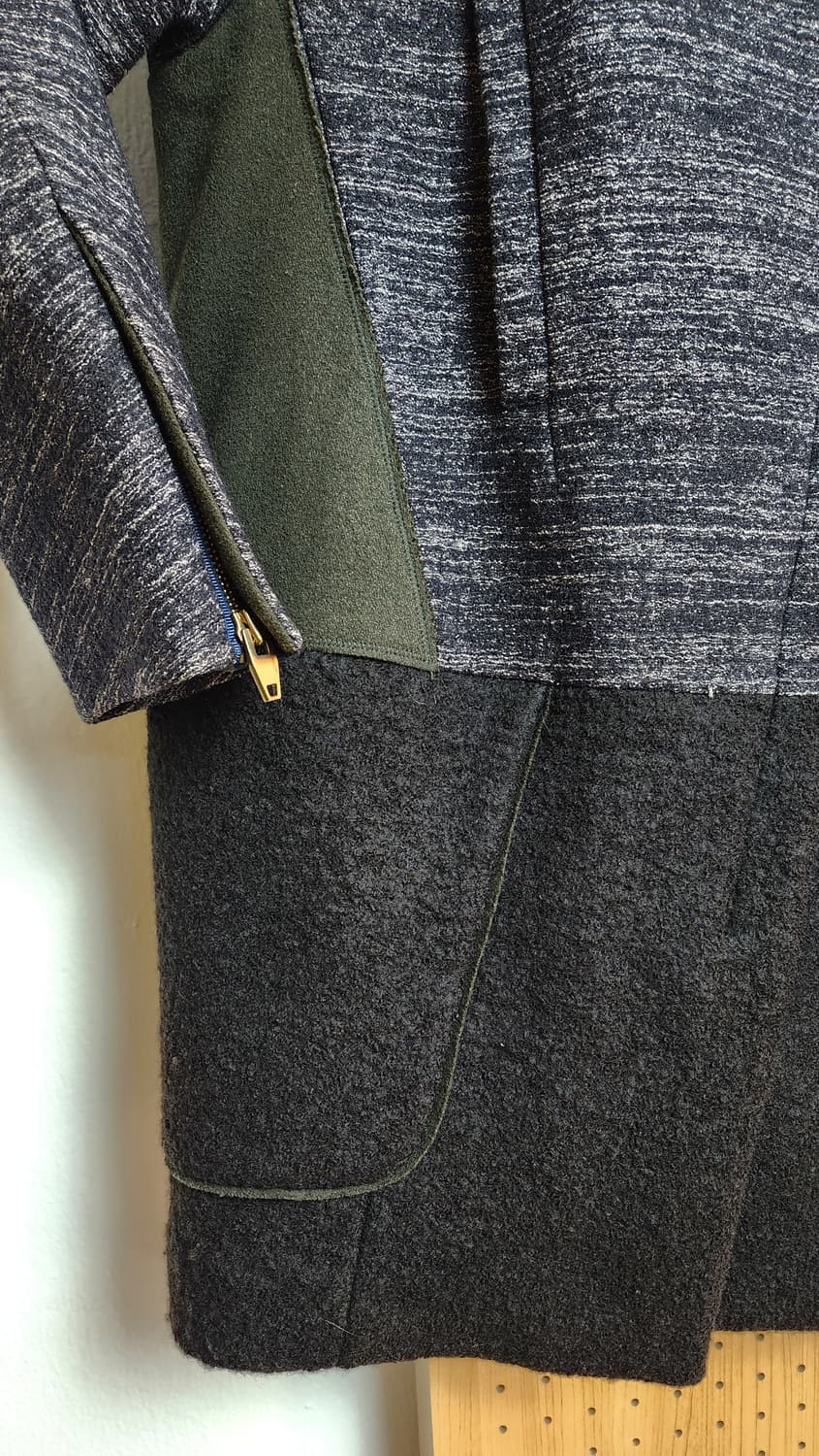 시스템 겨울 코트 S 상품이미지2