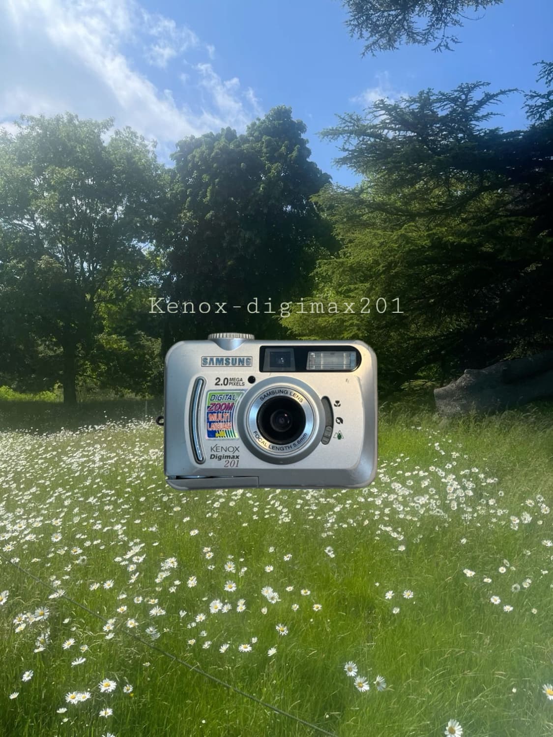 삼성 케녹스 디지맥스 201 빈티지 디지털 카메라 디카 상품이미지1