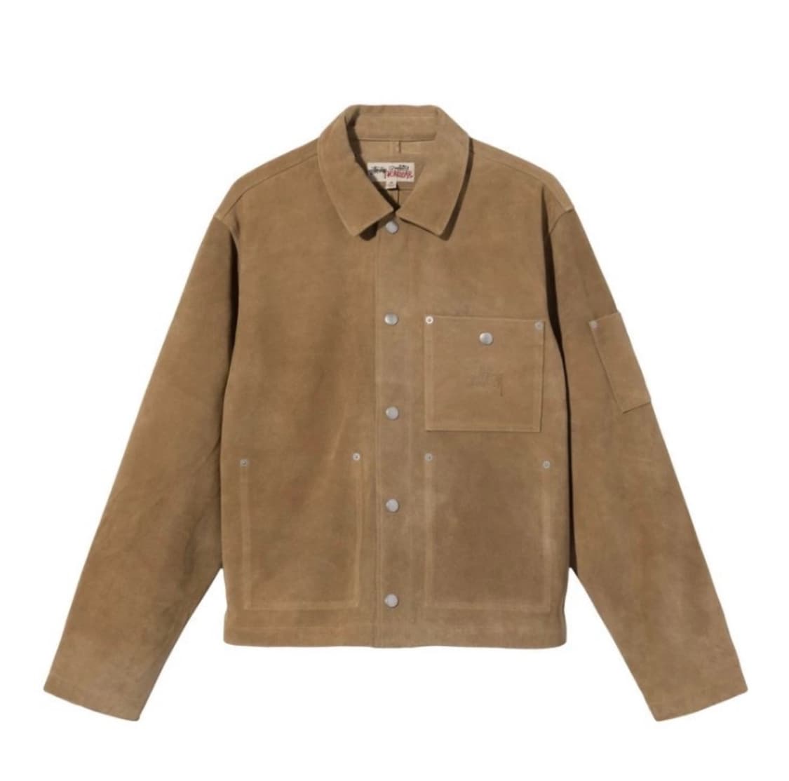 Stussy 스투시 21fw 웰딩 스웨이드 자켓 L Size 상품이미지1