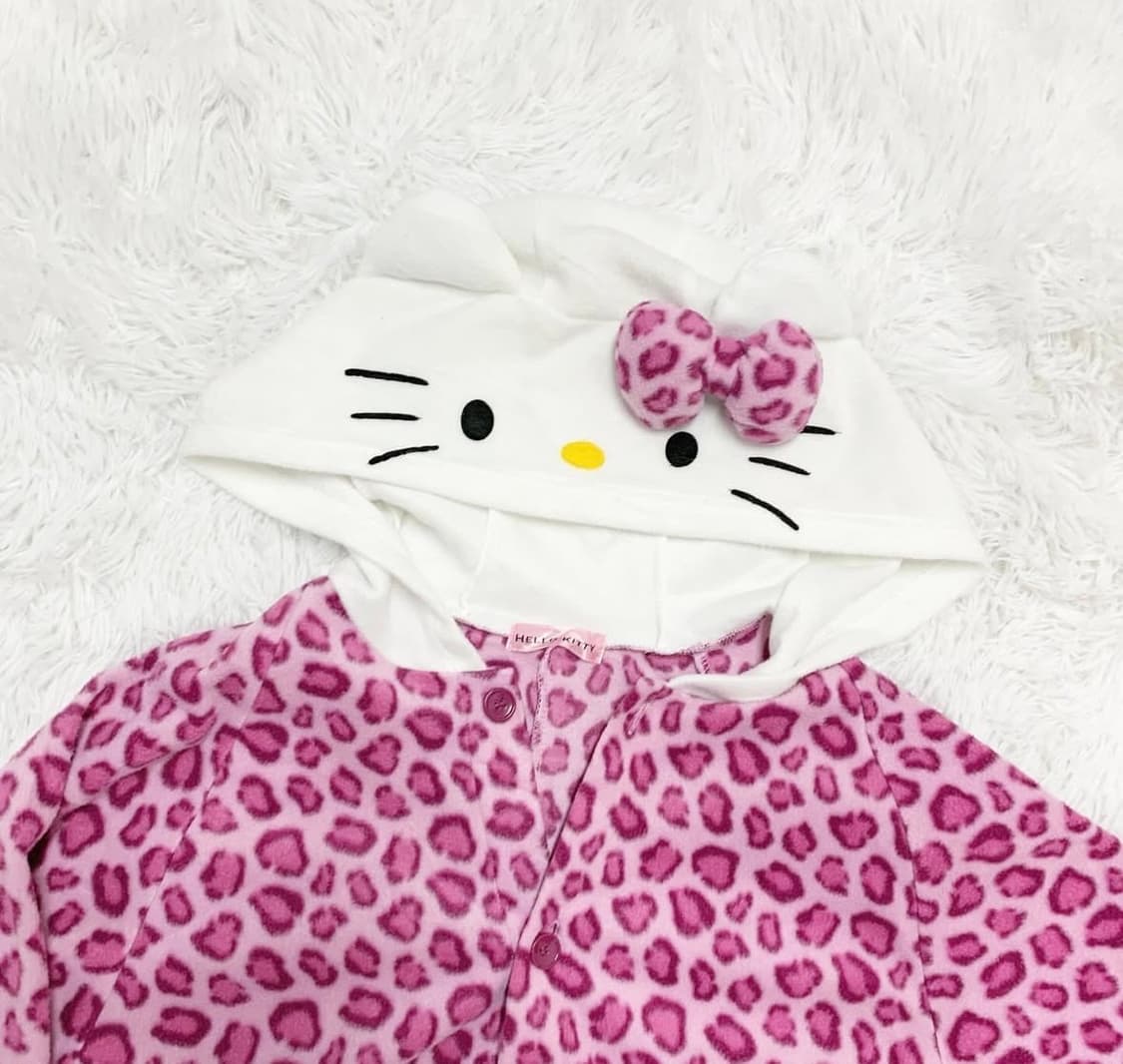 빈티지 헬로키티 올인원 파자마 키티 잠옷 상품이미지3