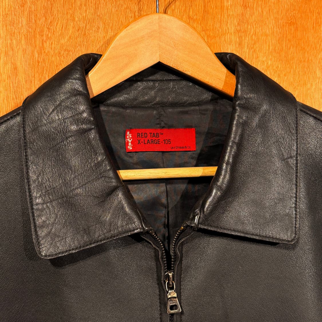 리바이스 00s 레드탭 램스킨 자켓 105 양가죽 상품이미지2