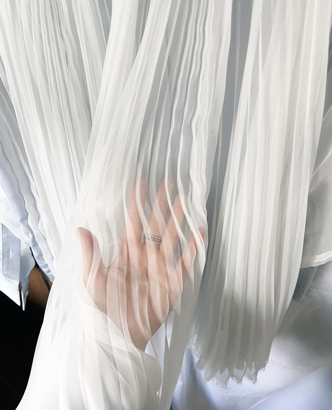 SACAI back pleated shirt 상품이미지7