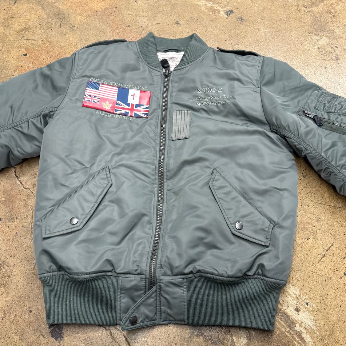 [정품/L] XTONZ Operation Overload 항공점퍼 b16 상품이미지3