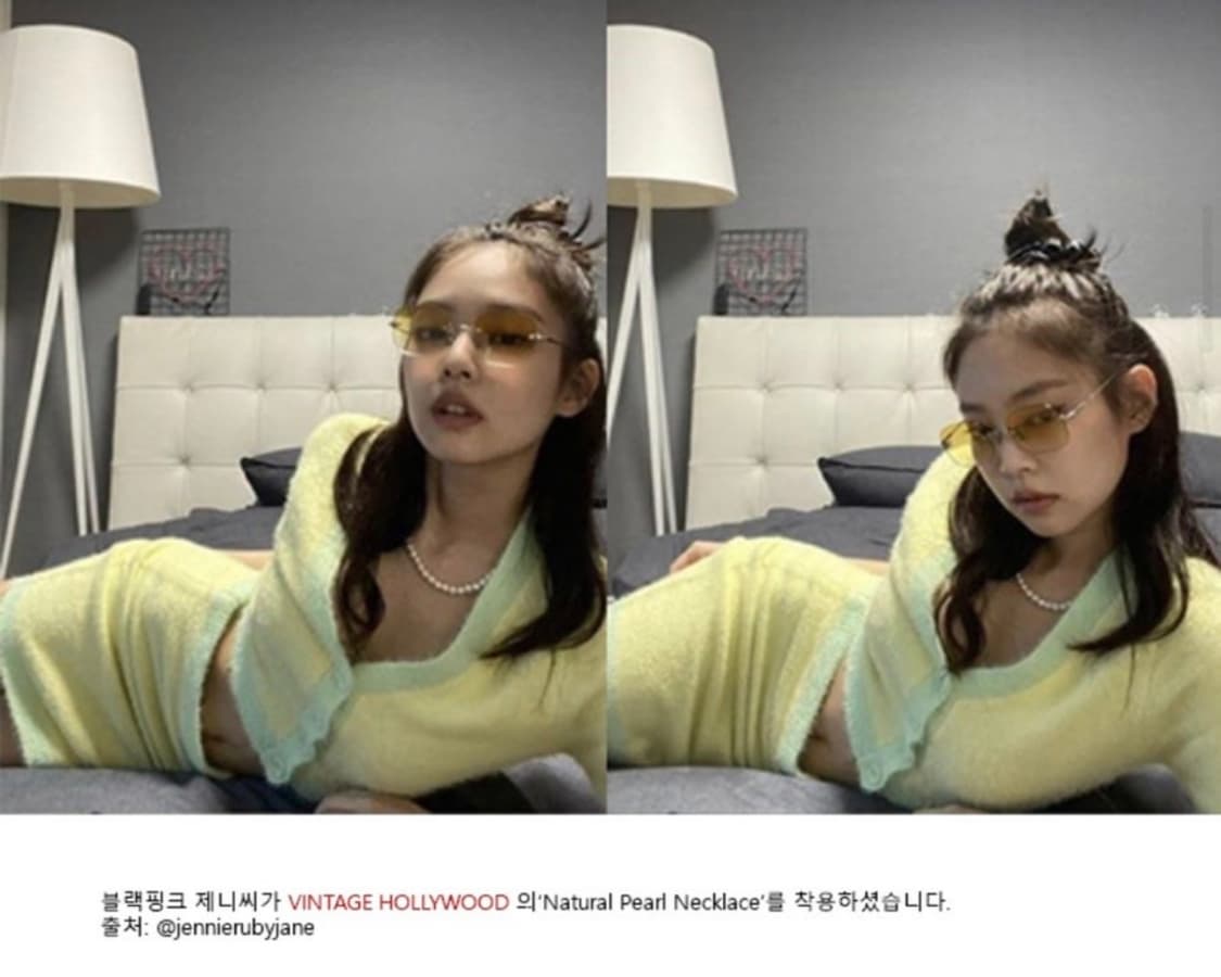빈티지헐리우드 진주목걸이 VH25NNNE101V 상품이미지4