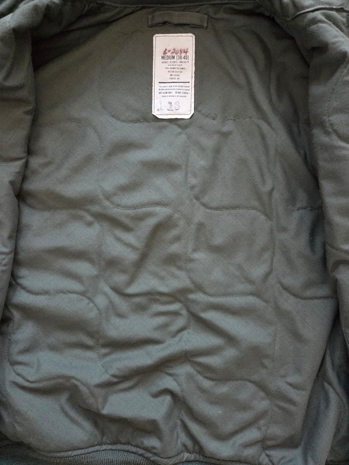 1992 OG CWU-45/P USAF MEDIUM 상품이미지5