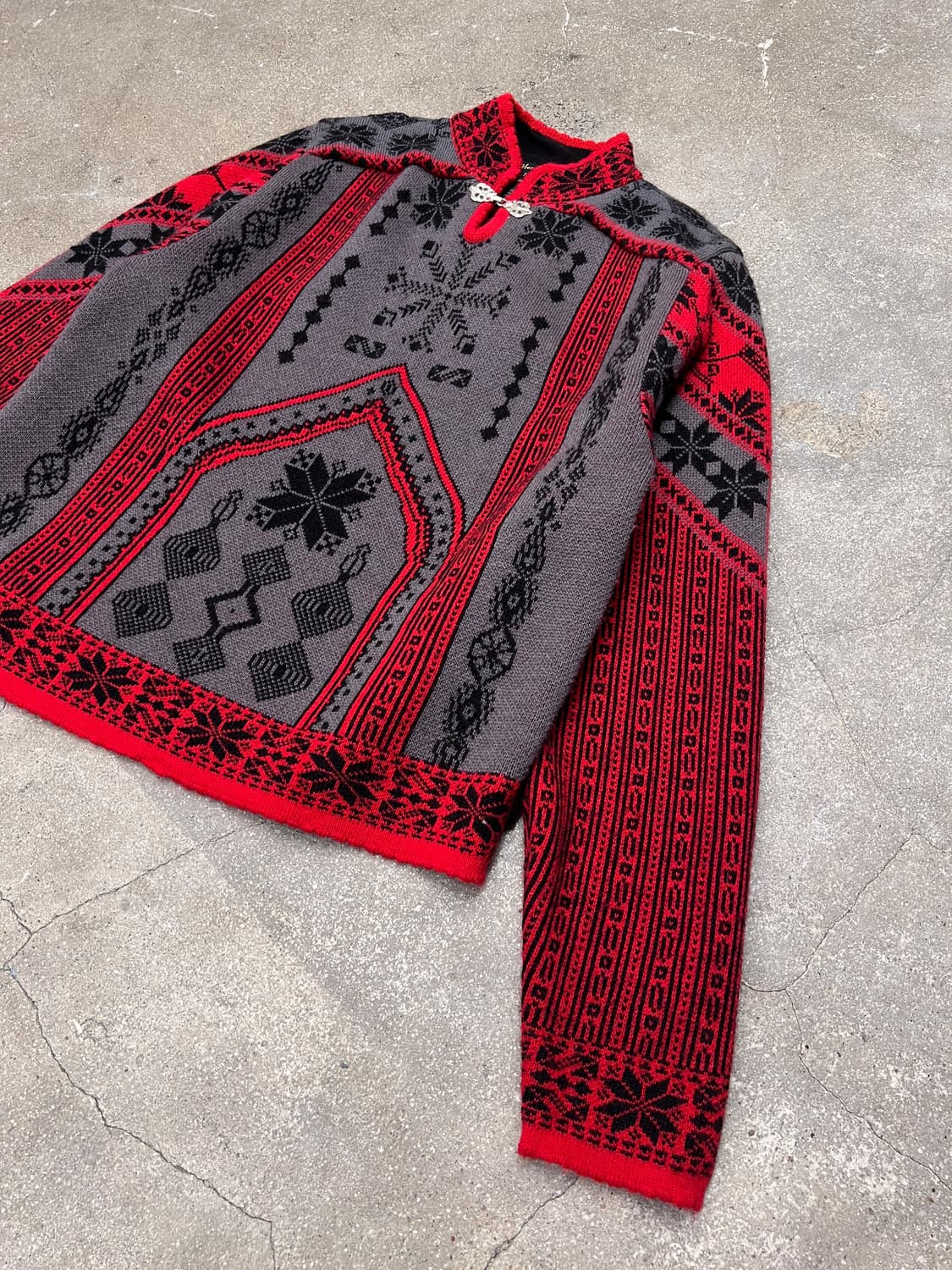 오버마이어 노르딕 울 스키 스웨터 상품이미지2