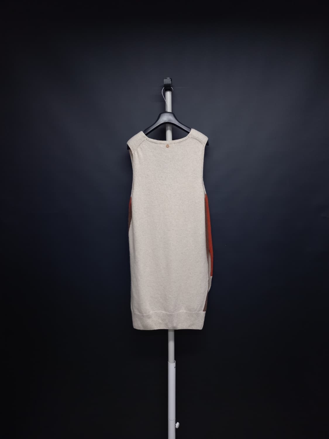 써스데이아일랜드 춘추동 언발 롱 니트 베스트 66 상품이미지2