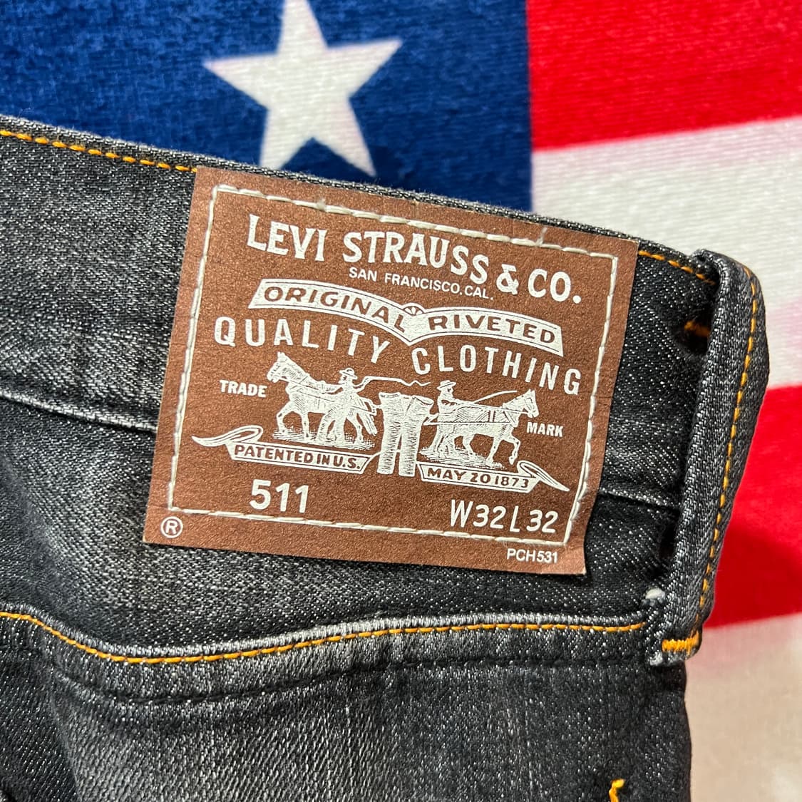 리바이스 511 워싱데님 상품이미지3