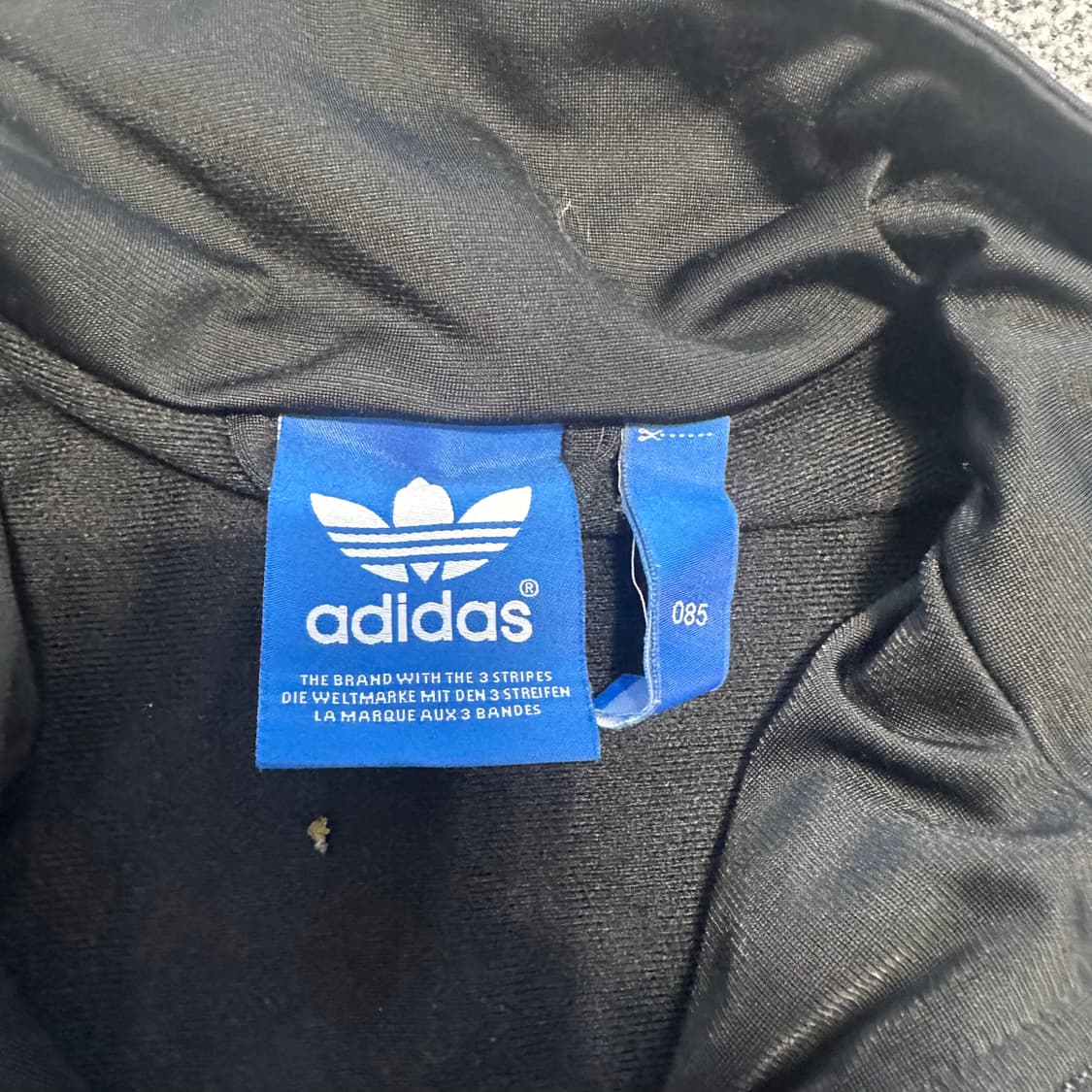 아디다스 블랙 트랙탑 져지 상품이미지4