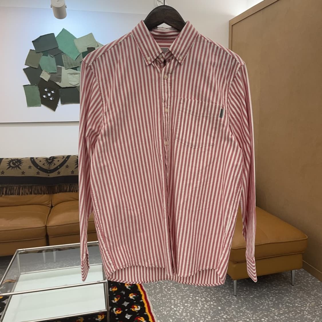 칼하트 00's 레트로 스트라이프 셔츠 S C07129 상품이미지3