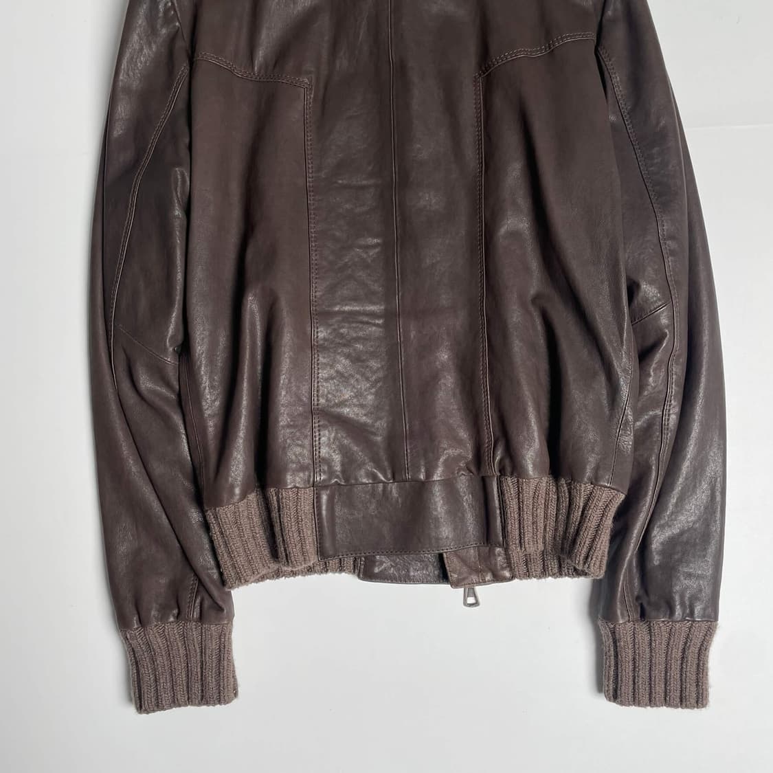 Meatpacking D. 울니트 레이어드 양가죽 자켓 (italy)   상품이미지8