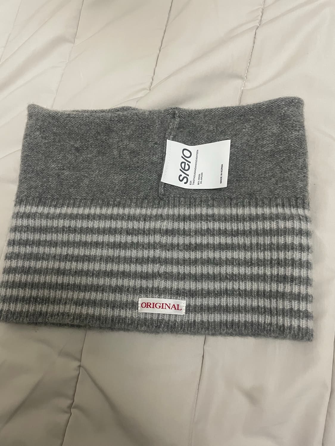 에스이오 헤어밴드 그레이 상품이미지3